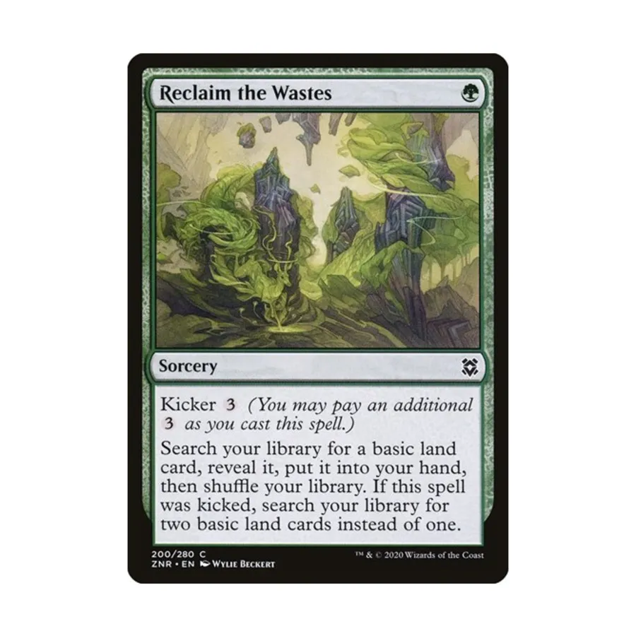 

CCG Вернуть пустоши (С), MTG - Zendikar Rising