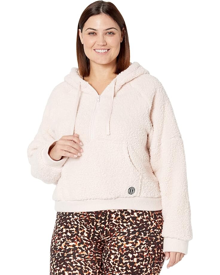 

Брюки DKNY Long Sleeve Hooded Top Leggings Set, цвет Black Abstract