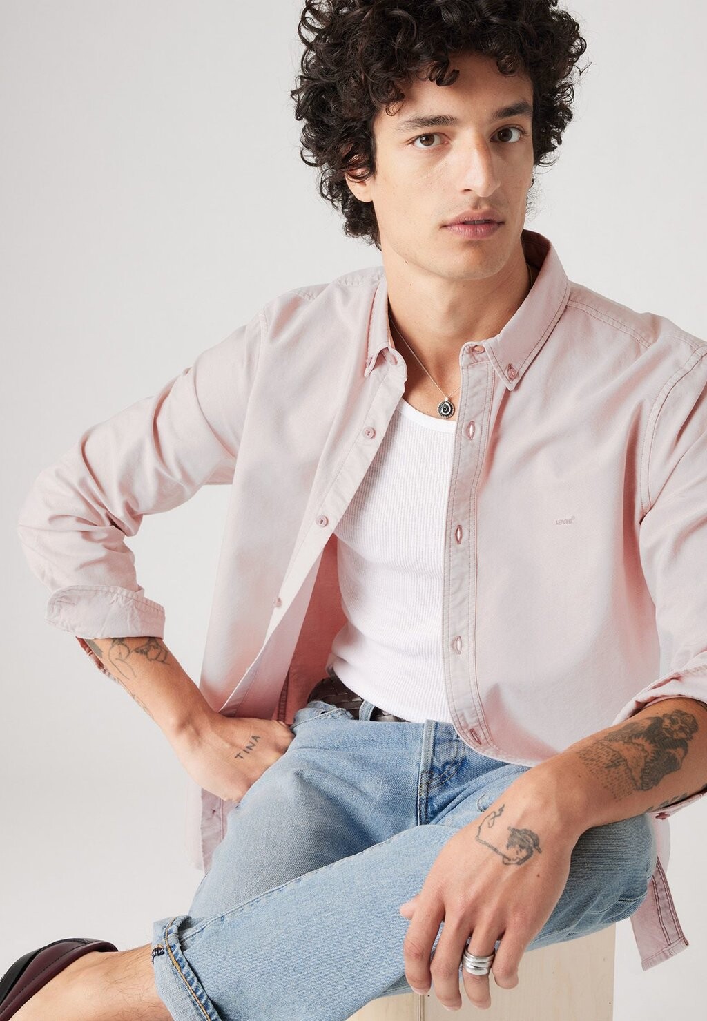 

Рубашка Levi's, розовый