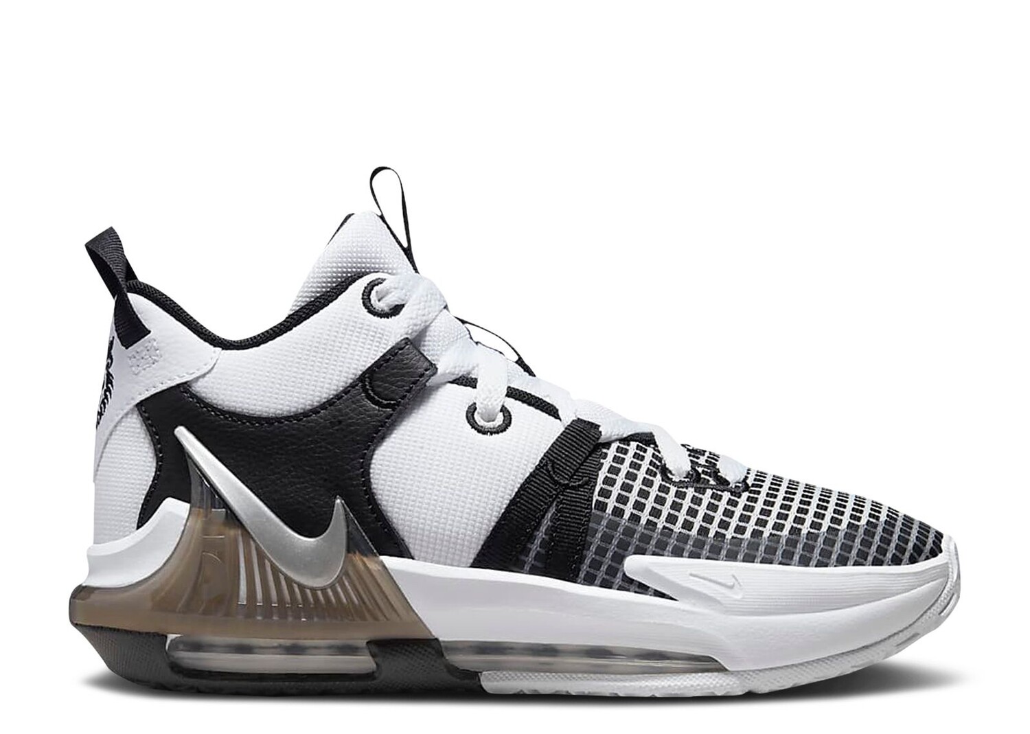 

Кроссовки Nike Lebron Witness 7 Gs 'White Black', белый