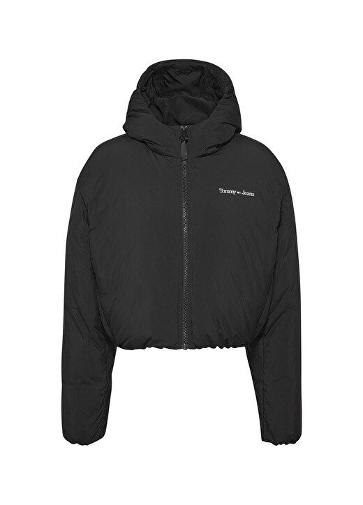 

Черное женское пальто Tommy Jeans, Черный