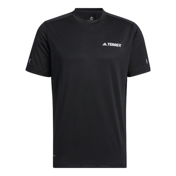 

Футболка adidas Terrex Tx Logo Ss T Outdoor Sports Short Sleeve Black, черный