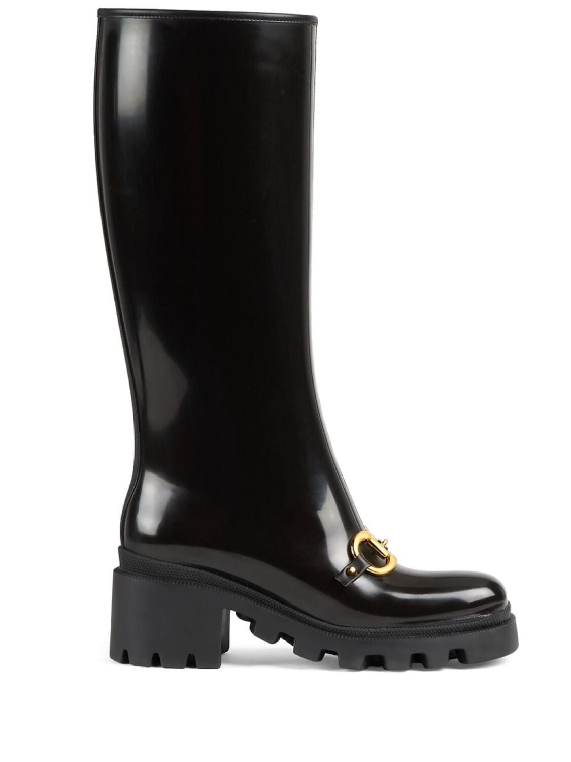 

Gucci сапоги с пряжкой Horsebit, черный