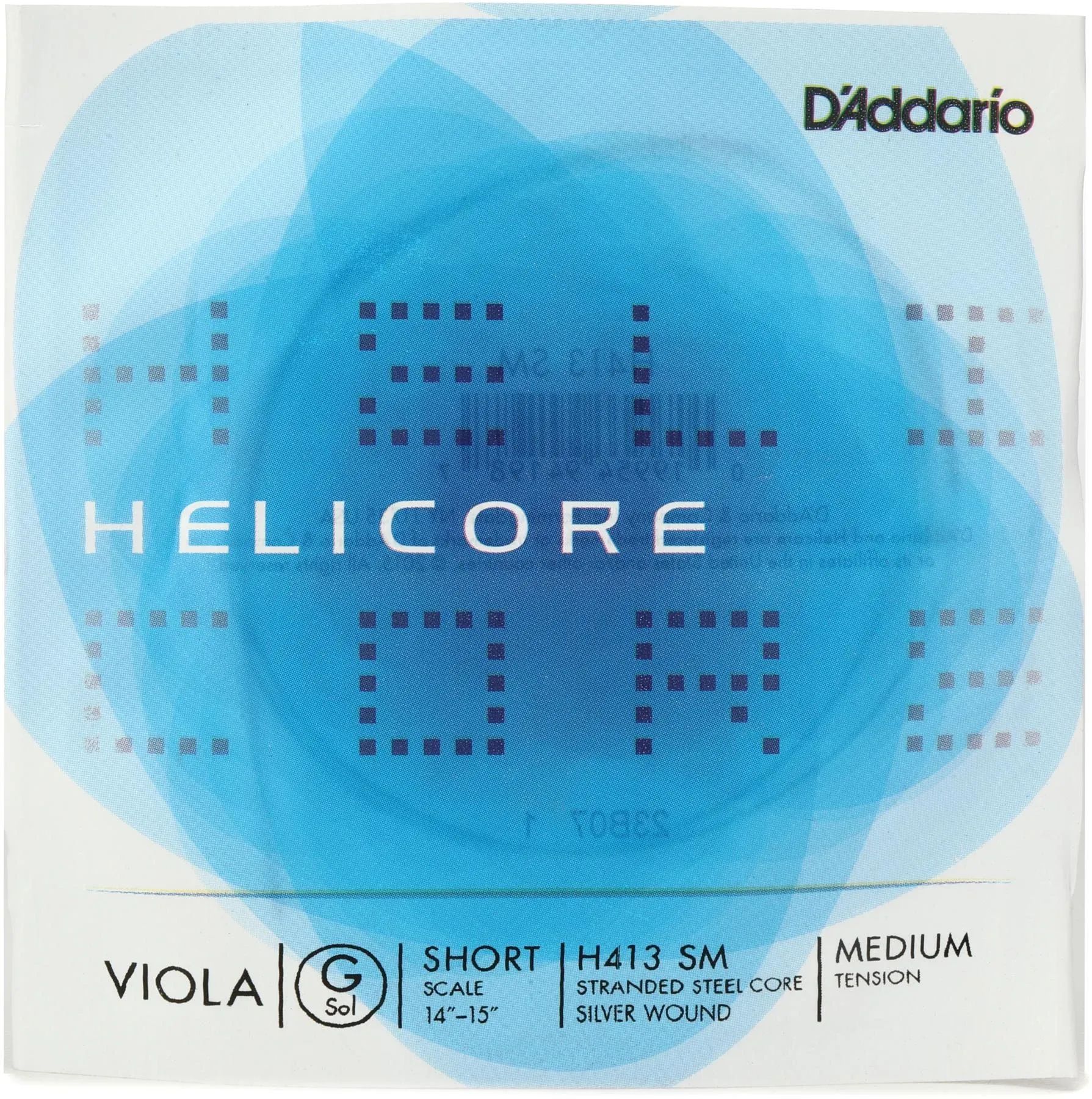 

D'Addario H413 SM Helicore Альтовая струна G - короткая мензура