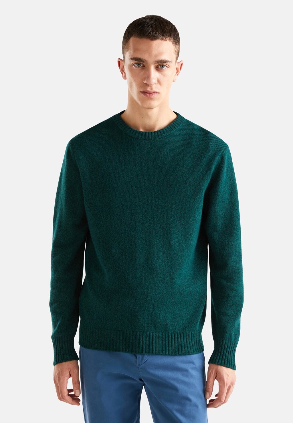 

Свитер Round Neck United Colors of Benetton, зеленый