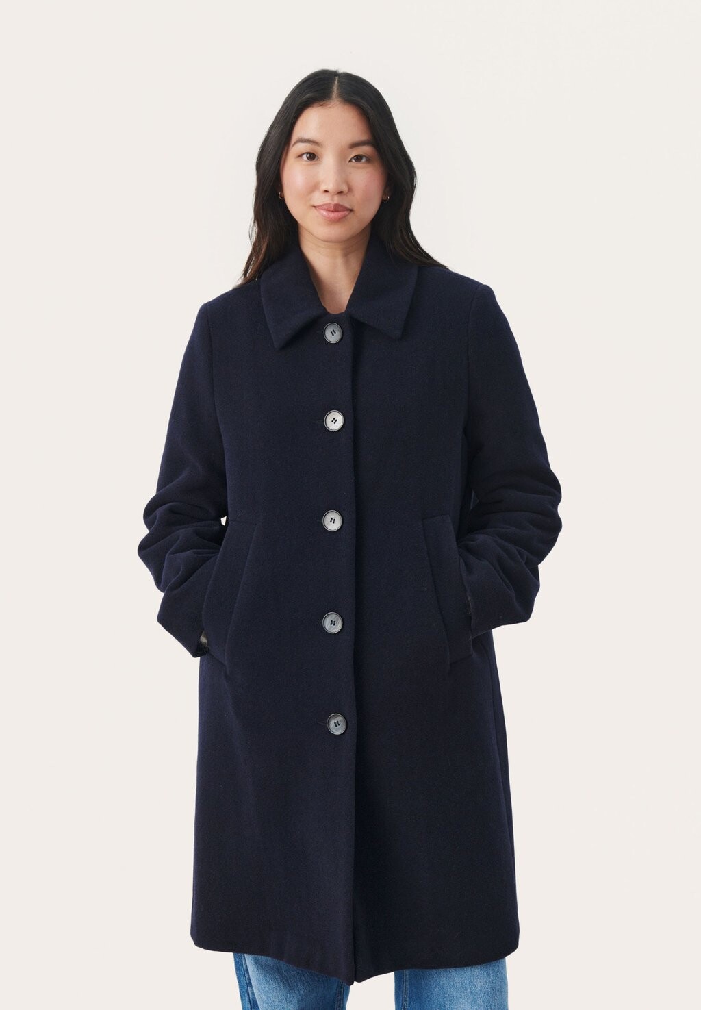 

Пальто классическое KAMILLAS OTW Part Two, цвет dark navy