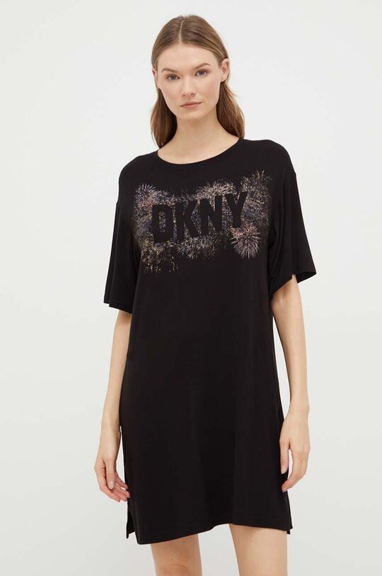 

Дкни ночная рубашка DKNY, черный