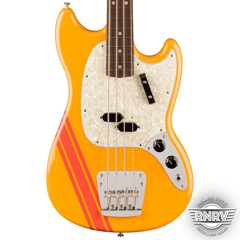 

Басс гитара Fender Vintera II '70s Competition Mustang Bass with Rosewood Fretboard - Competition Orange