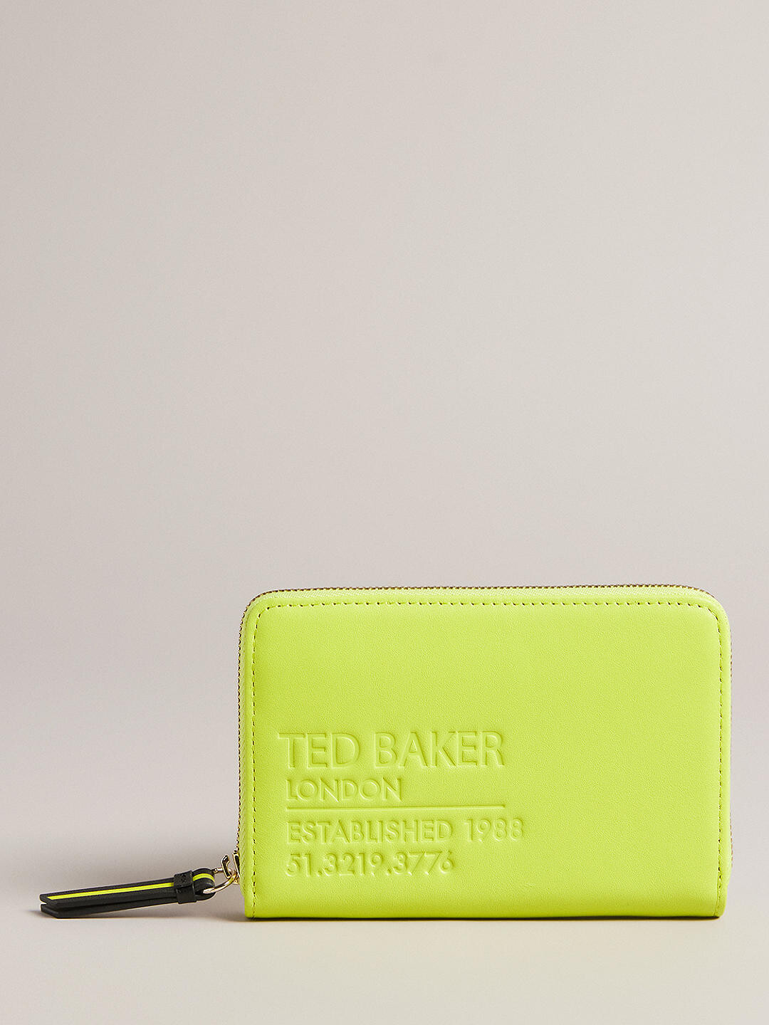 

Кошелек Ted Baker Dalily среднего размера на молнии, цвет лайма