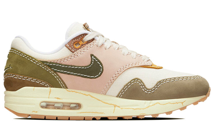 

Кроссовки Nike WMNS Air Max 1 мужские, белый / коричневый