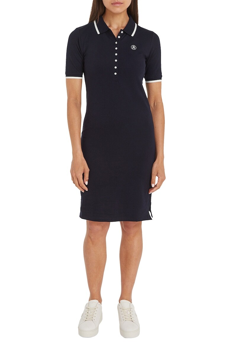 

Короткое платье из пике Tommy Hilfiger, белый