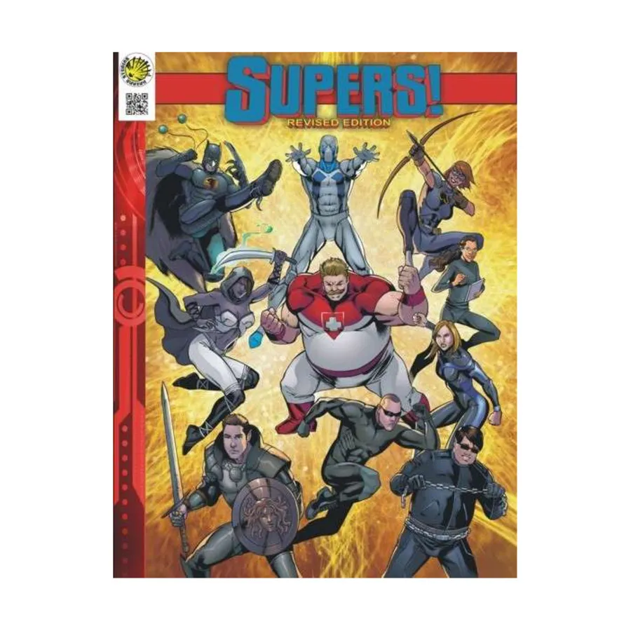 

Supers! (Revised Edition), Role Playing Games (Hazard), мягкая обложка