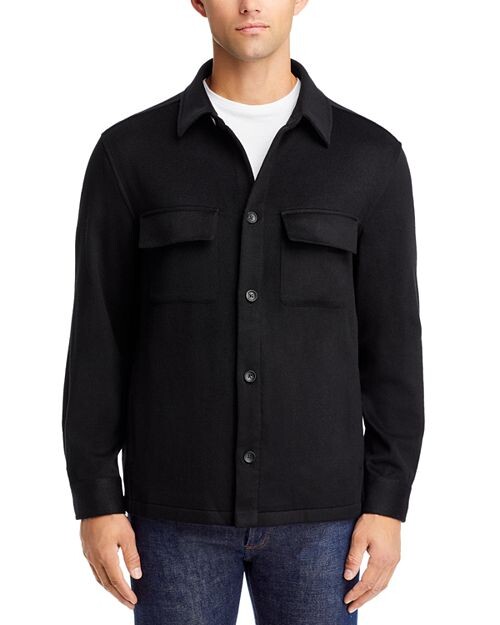 

Кашемировая рубашка The Men's Store at Bloomingdale's, цвет Black