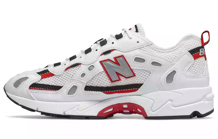 

Кроссовки New Balance 827 D, белый / красный