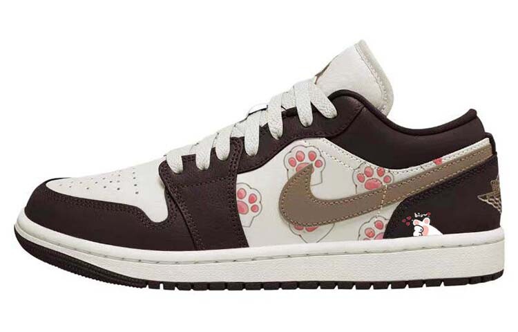

Jordan Air Jordan 1 винтажные баскетбольные кроссовки женские, Dark Brown