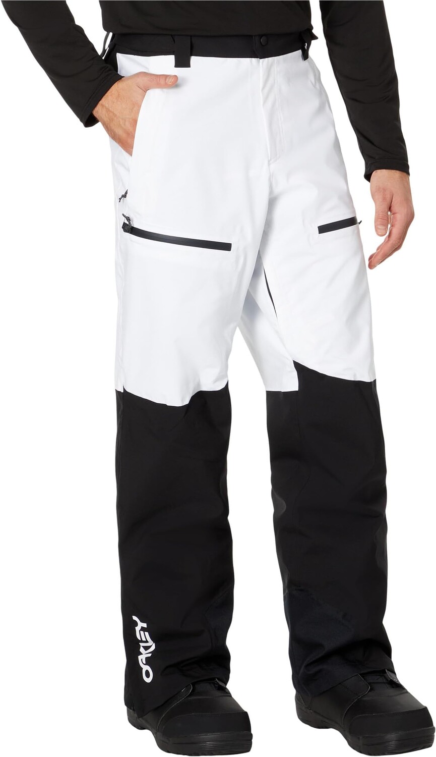 

Брюки Tnp Lined Shell Pants 2.0 Oakley, цвет Black/White