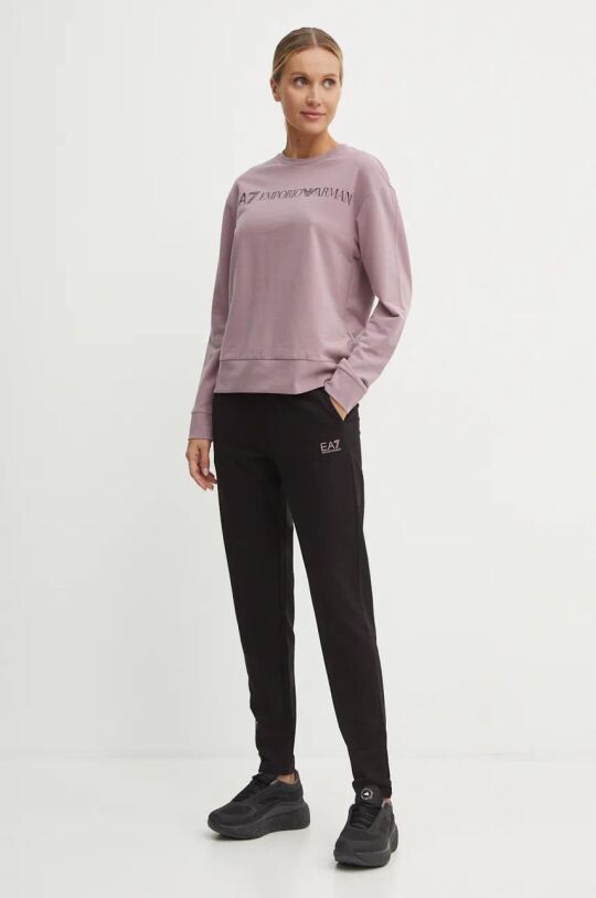 

Спортивный костюм EA7 Emporio Armani, фиолетовый