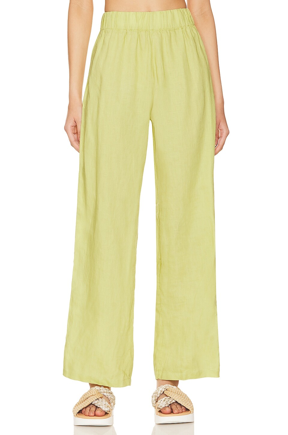 

Брюки PQ x REVOLVE Sammy Wide Leg, цвет Sunburst Yellow