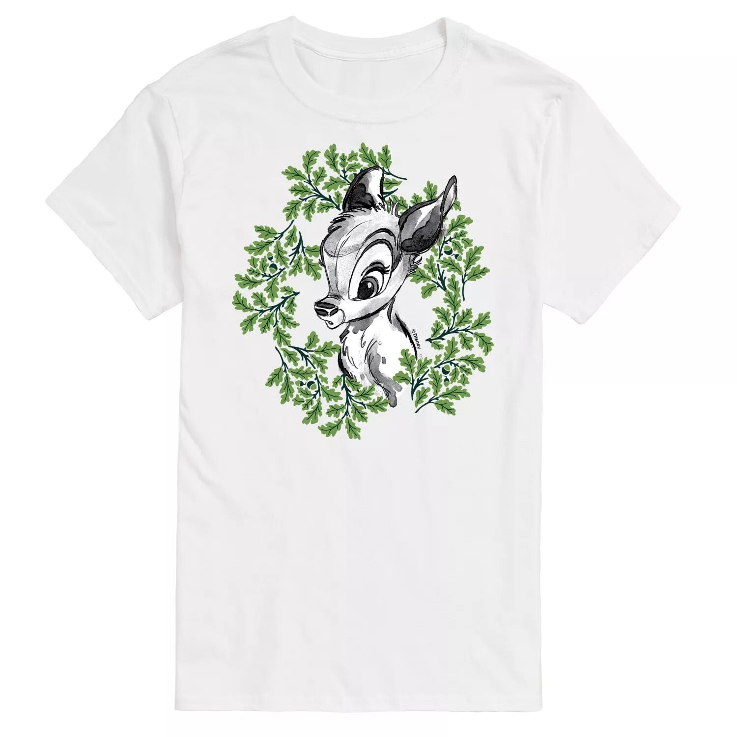 

Футболка с изображением большого и высокого венка Disney's Bambi License