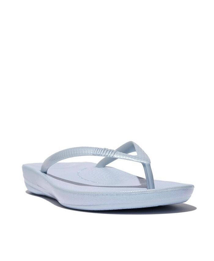 

Женские эргономичные шлепанцы Iqushion с перламутром FitFlop, синий
