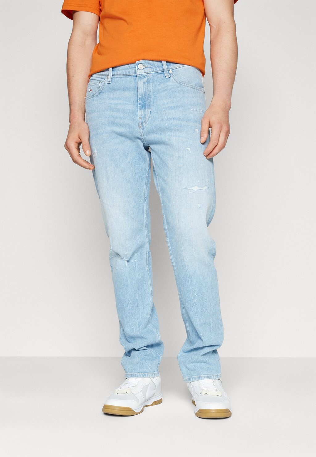 

Мешковатые джинсы ETHAN RELAXED STRAIGHT Tommy Jeans, светлый деним