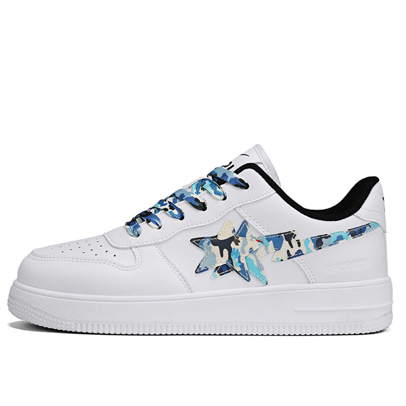 

Кроссовки DOUBLE STAR 88 Skateboarding Shoes Unisex Low-top, синий/белый