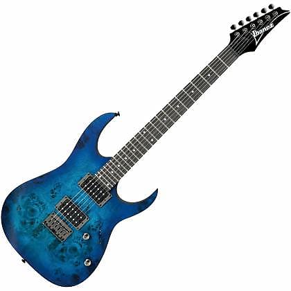 Электрогитара Ibanez RG421PBSBF Electric Guitar in Sapphire Blue Flat