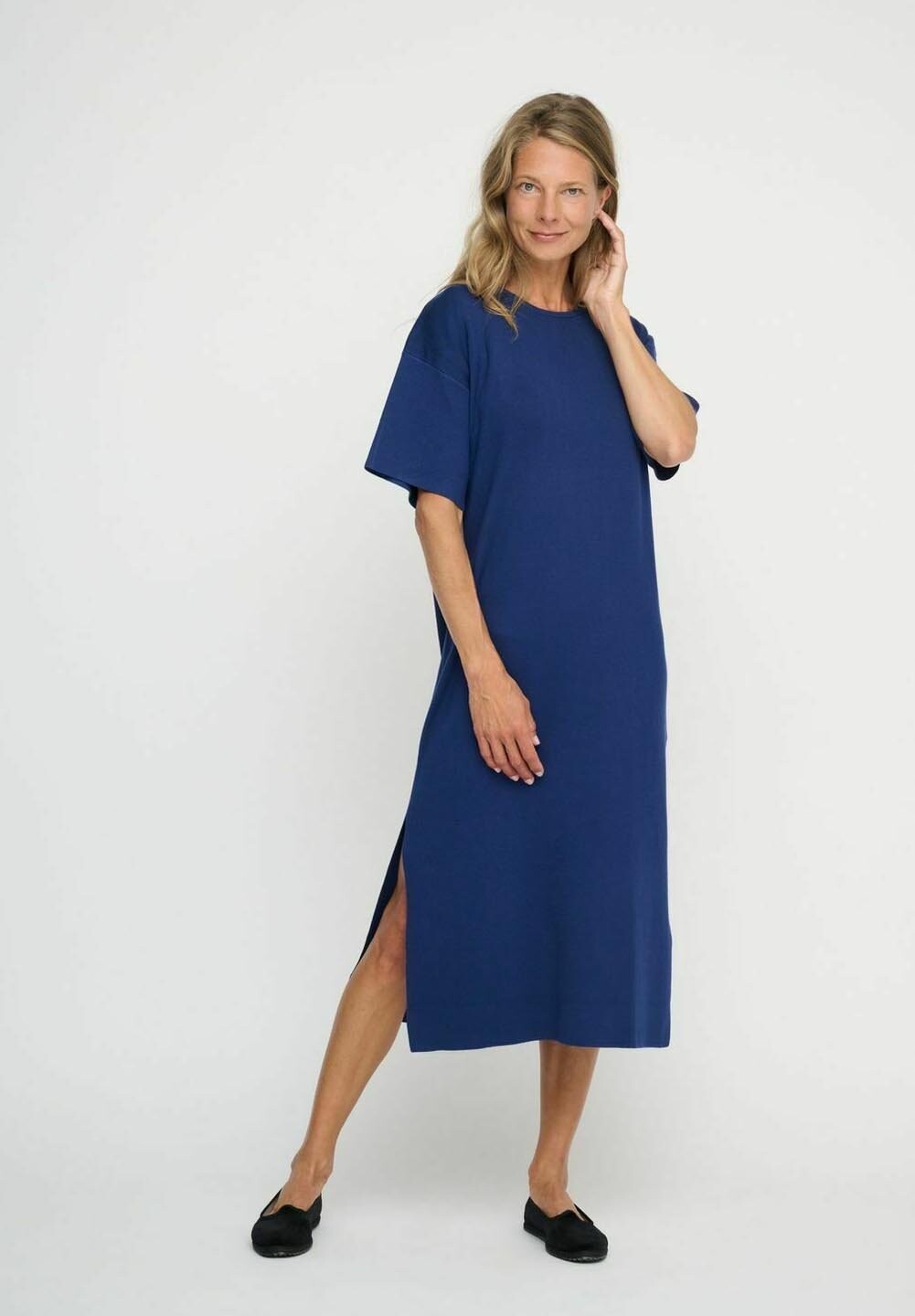 

Трикотажное платье MARIN moshi moshi mind, цвет deep blue