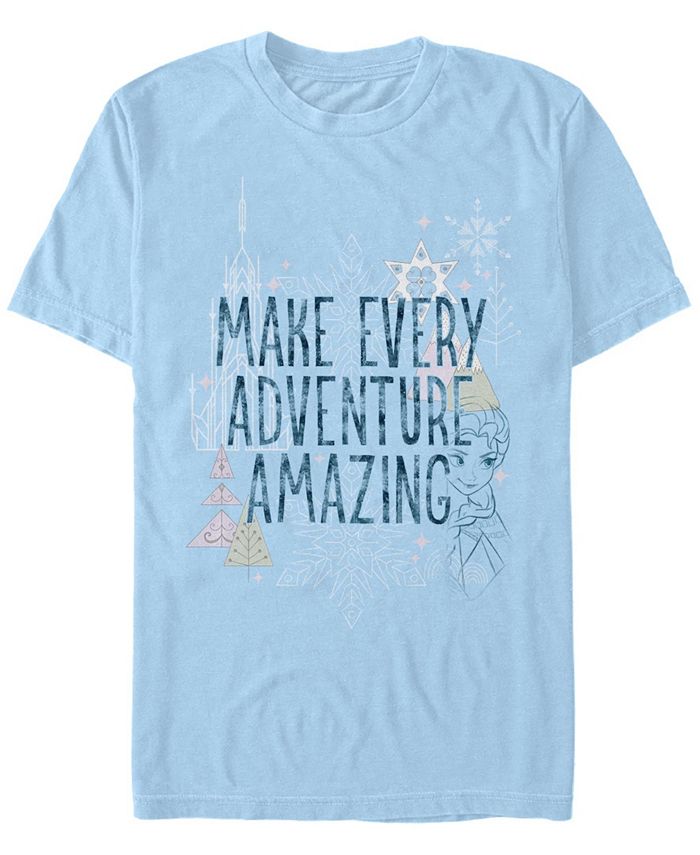 Мужская футболка с короткими рукавами и круглым вырезом Every Adventure Fifth Sun, синий наклейки frozen анна