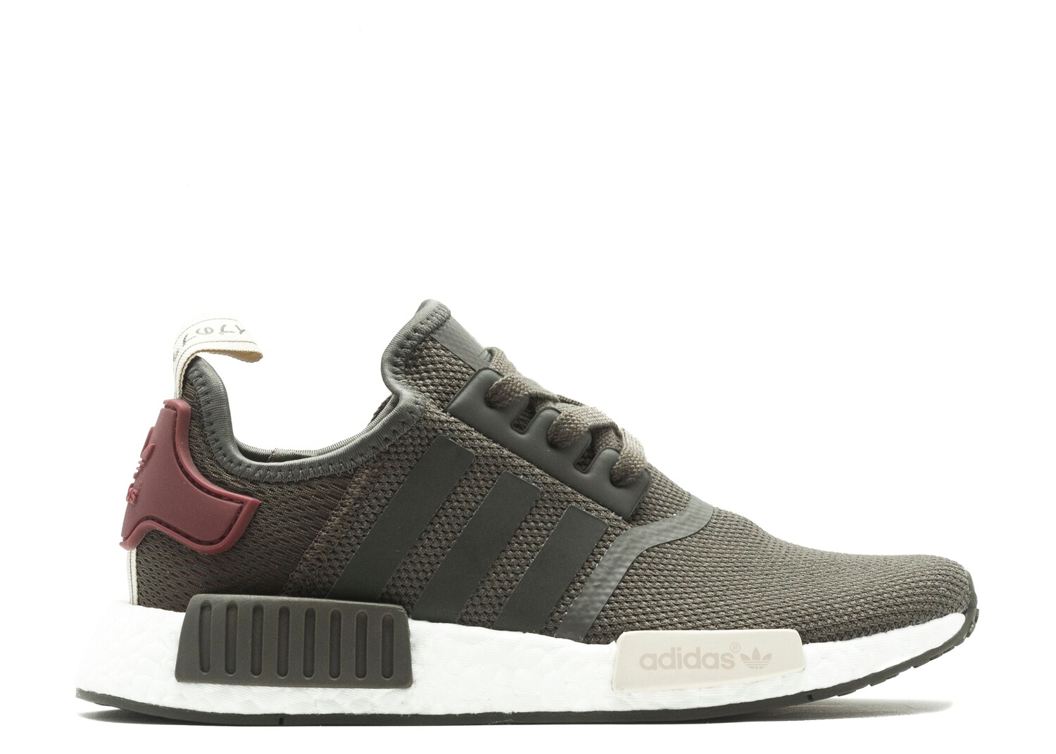 

Кроссовки adidas Wmns Nmd_R1 'Olive Maroon', зеленый