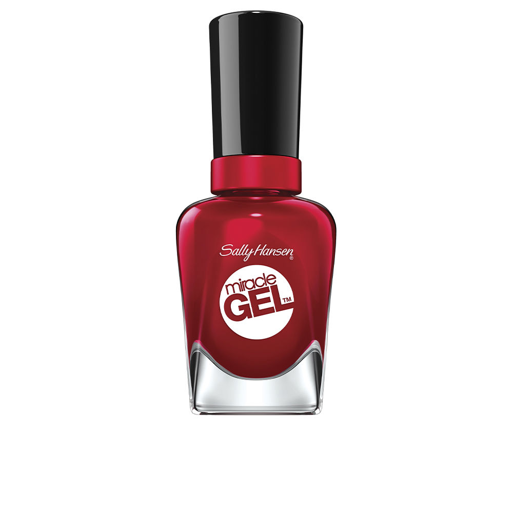 Лак для ногтей Miracle gel #799-greyfitti Sally hansen, 14,7 мл, 680-rhapsody red