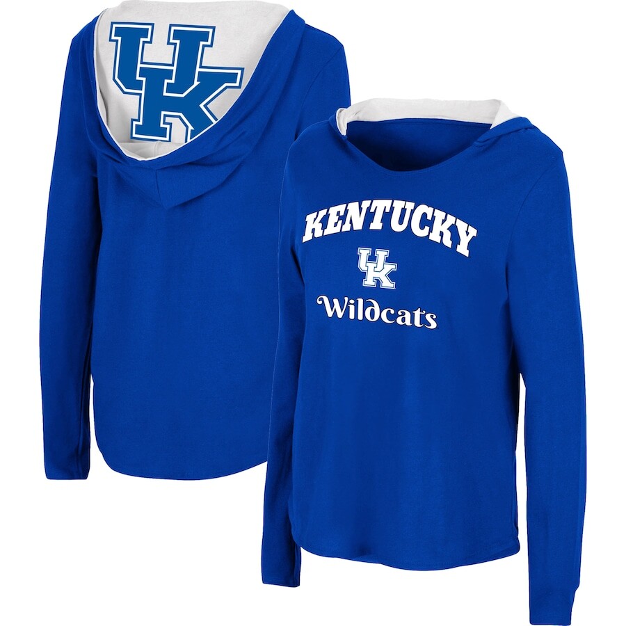 

Футболка с длинным рукавом Colosseum Kentucky Wildcats, роял
