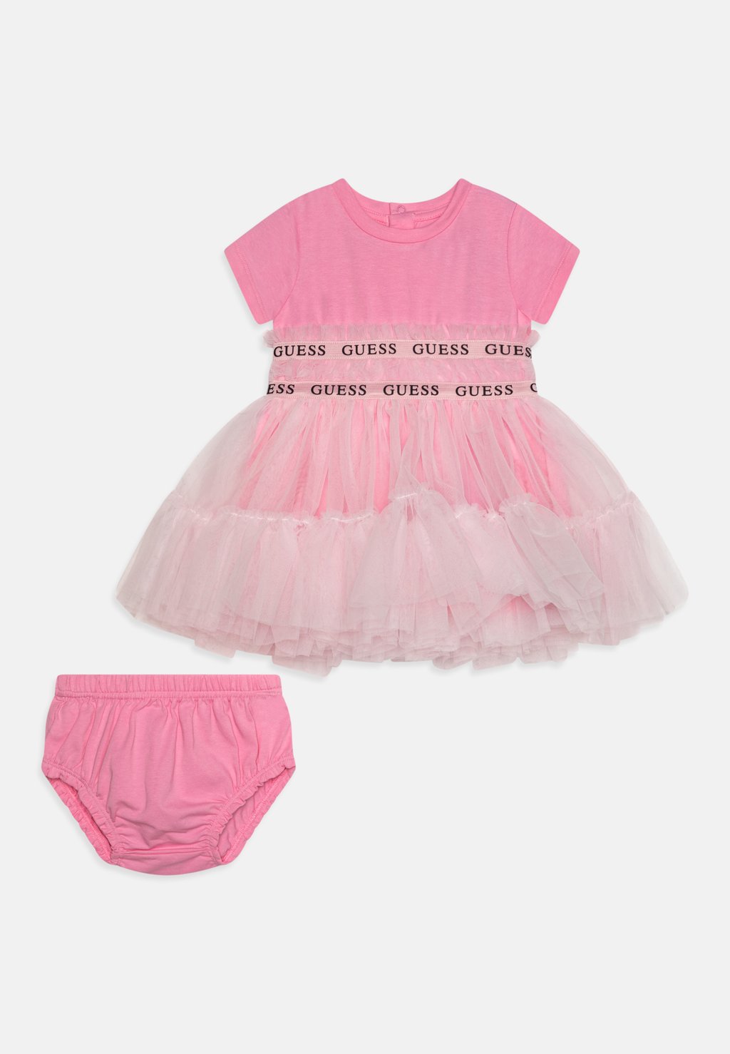 цена Платье из джерси Infant Dress Set Guess, цвет think pink