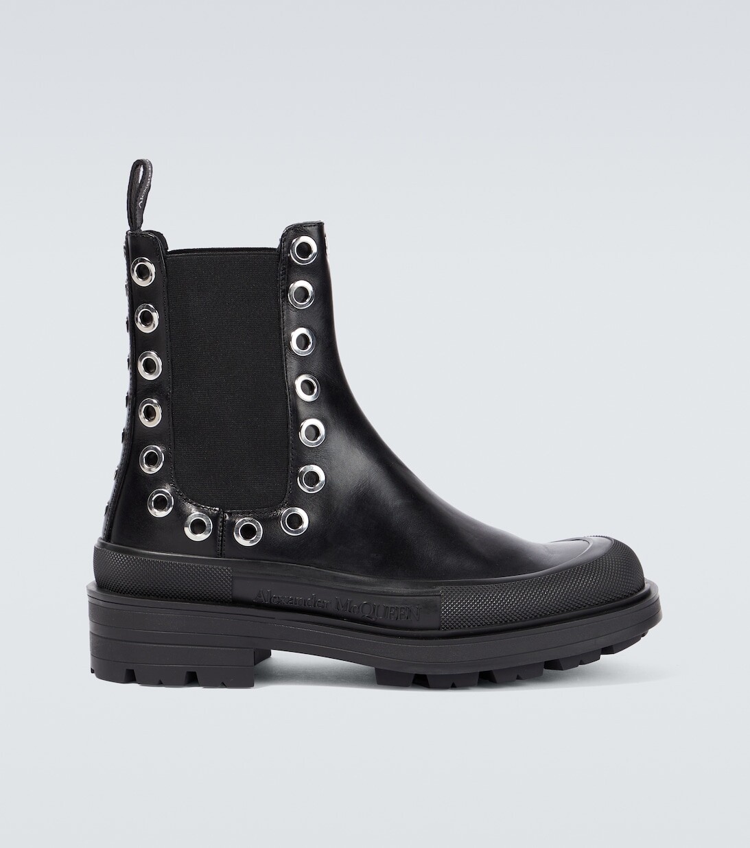 

Кожаные ботинки челси Stack Alexander McQueen, черный