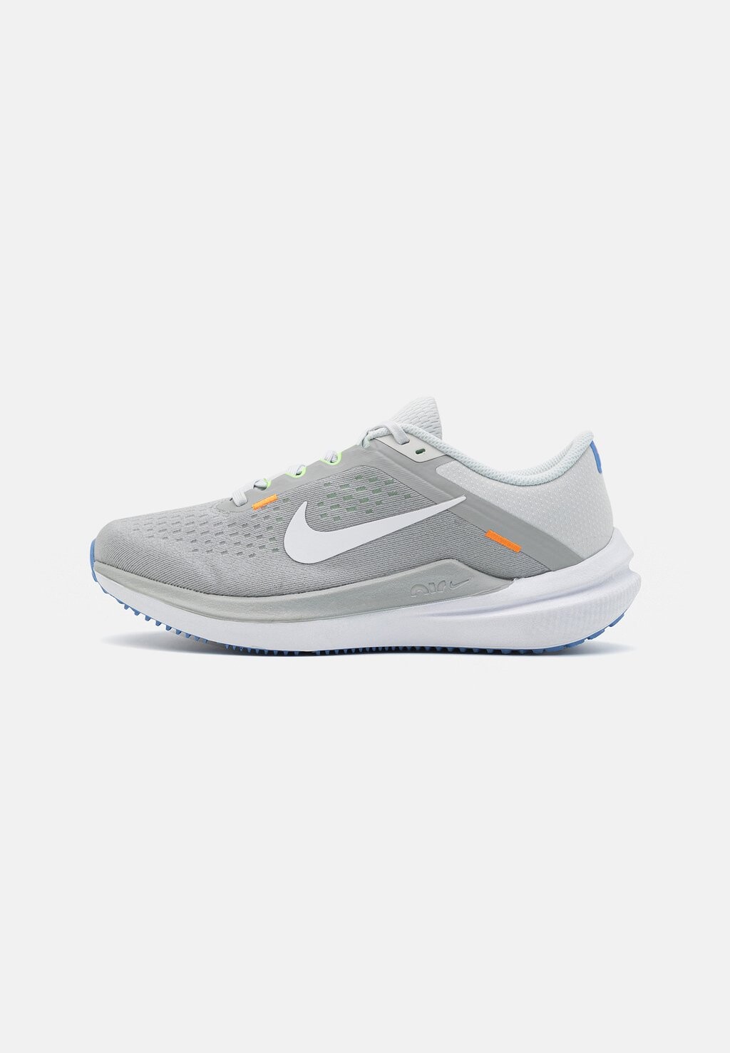 

Нейтральные кроссовки AIR WINFLO 10 Nike, цвет light smoke grey/polar/photon dust/bright mandarin/white/lime blast