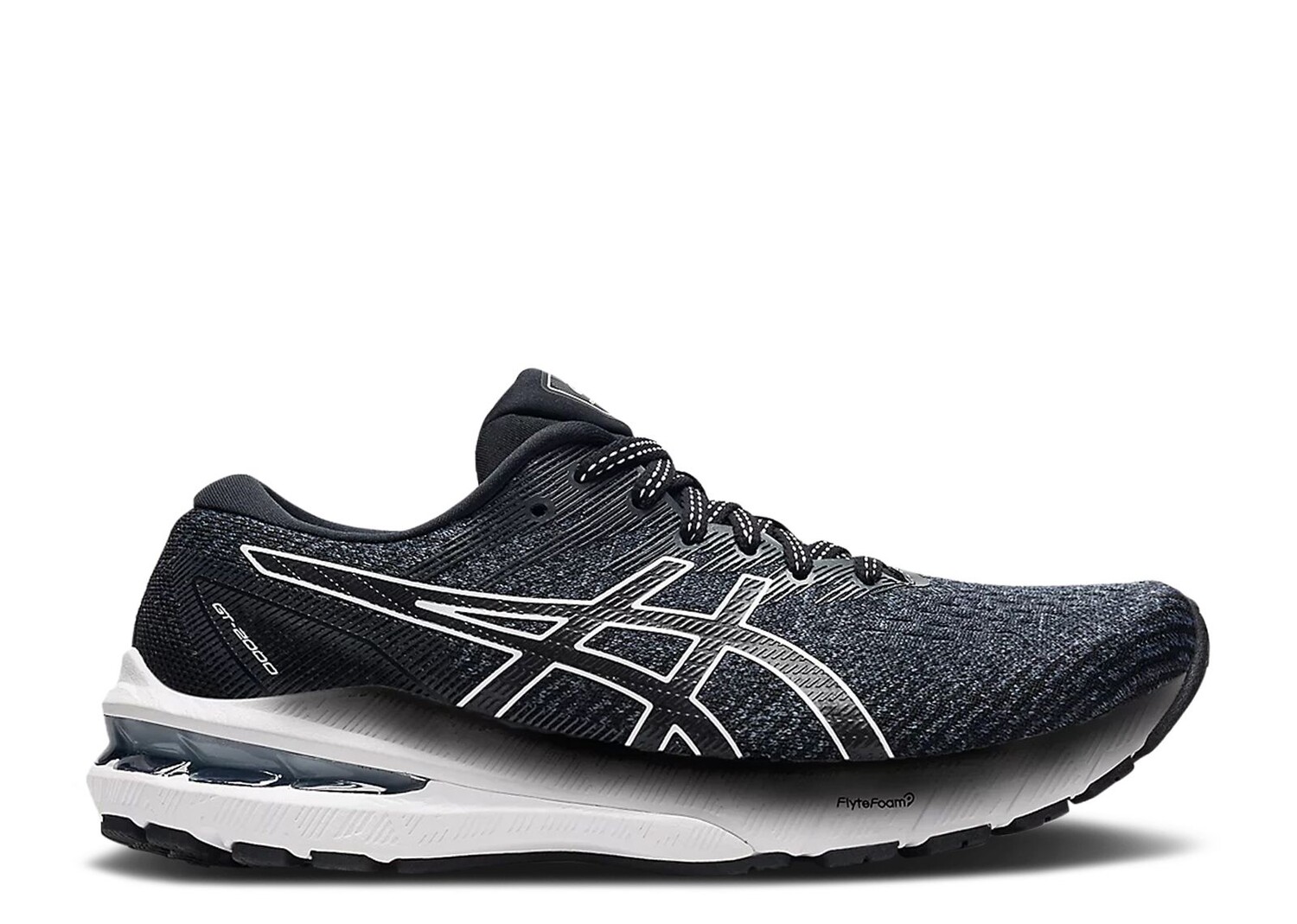 

Кроссовки ASICS Wmns Gt 2000 10 'Black White', черный