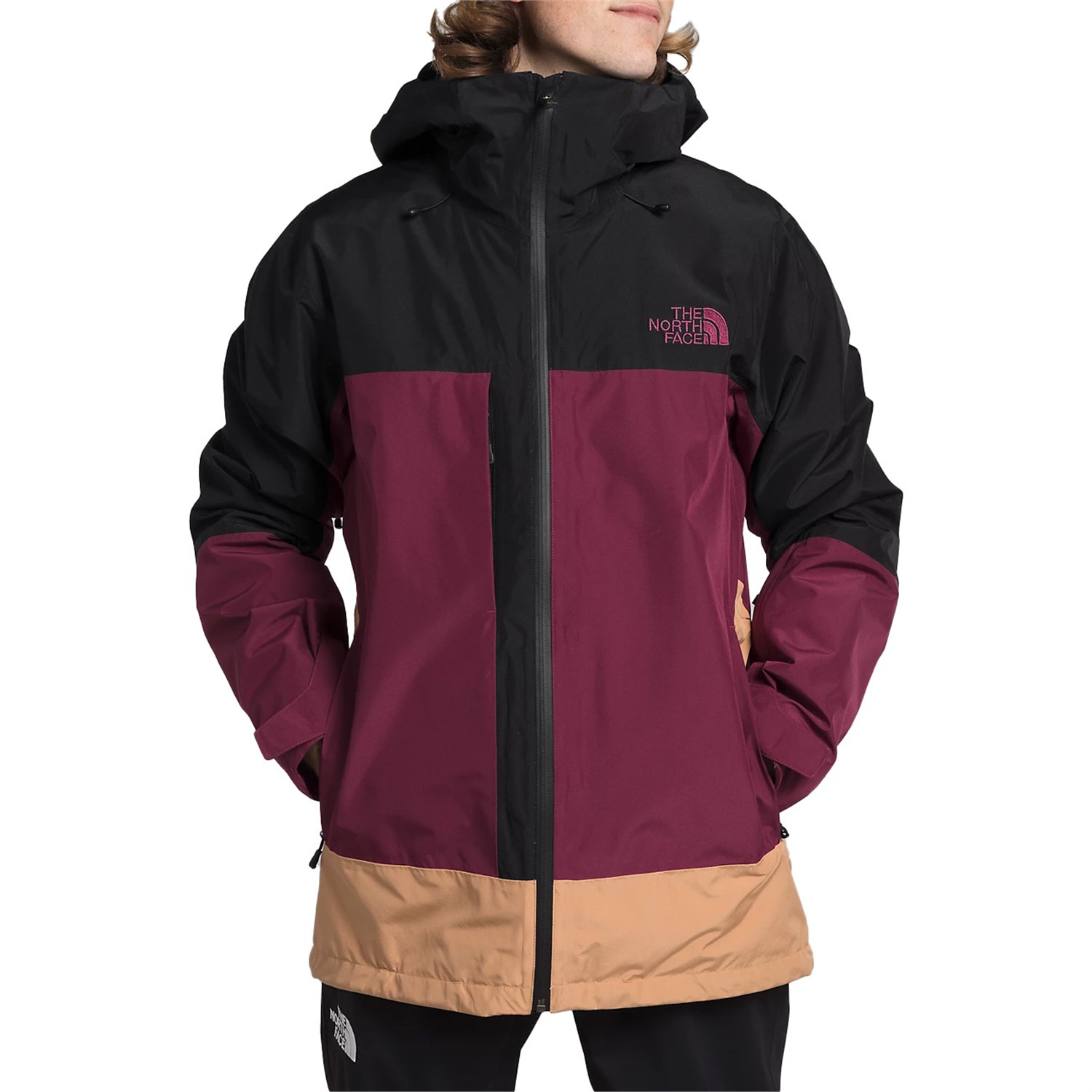 Куртка The North Face ThermoBall Eco Snow Triclimate, цвет Boysenberry/TNF Black куртка thermoball eco snow triclimate мужская the north face цвет cave blue