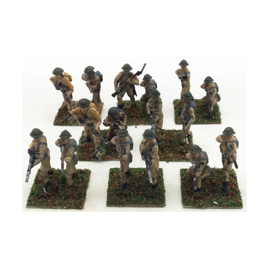 

Британская пехота №1 времен Второй мировой войны, Miscellaneous Historical Miniatures - Loose Miniatures (Various Scales) (Unknown Manufacturer)