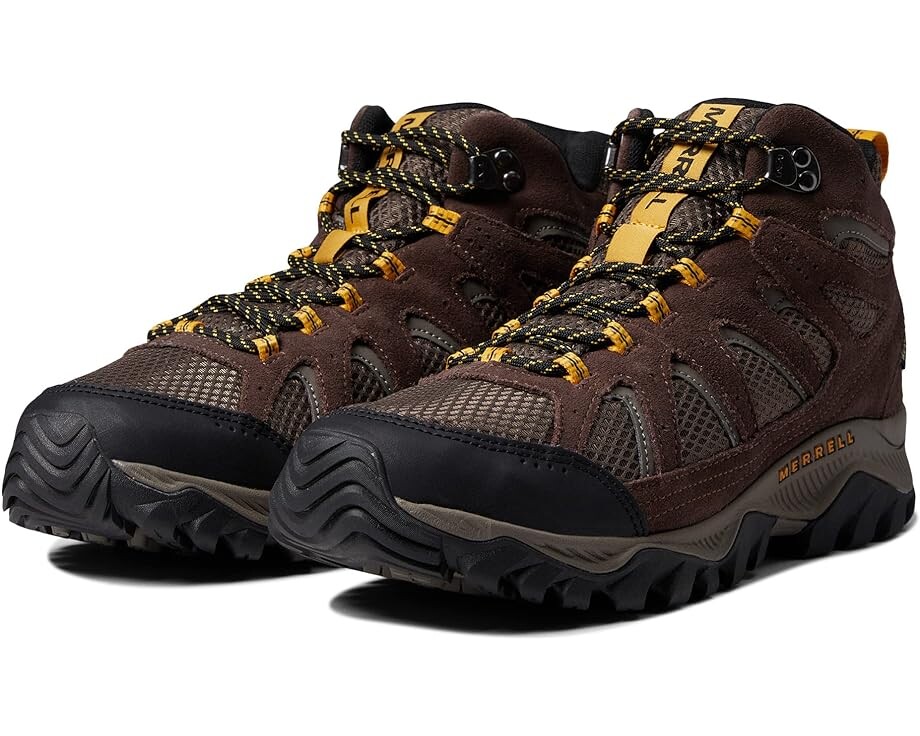 

Походные ботинки Merrell Oakcreek Mid Waterproof, цвет Espresso