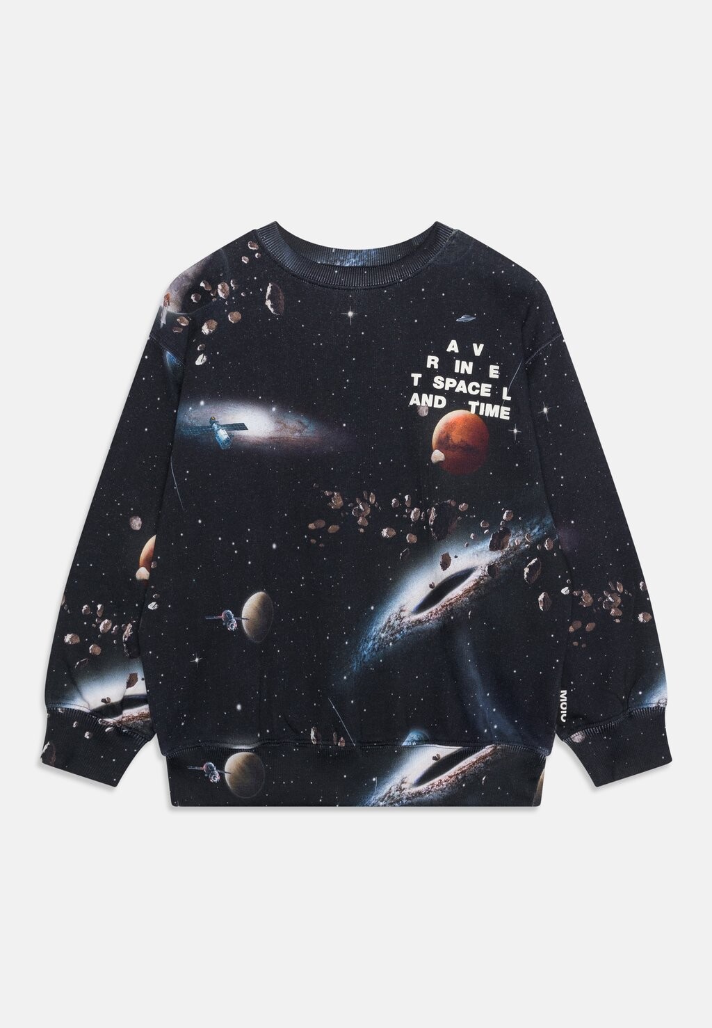 

Толстовка Monti Unisex Molo, цвет mottled dark grey