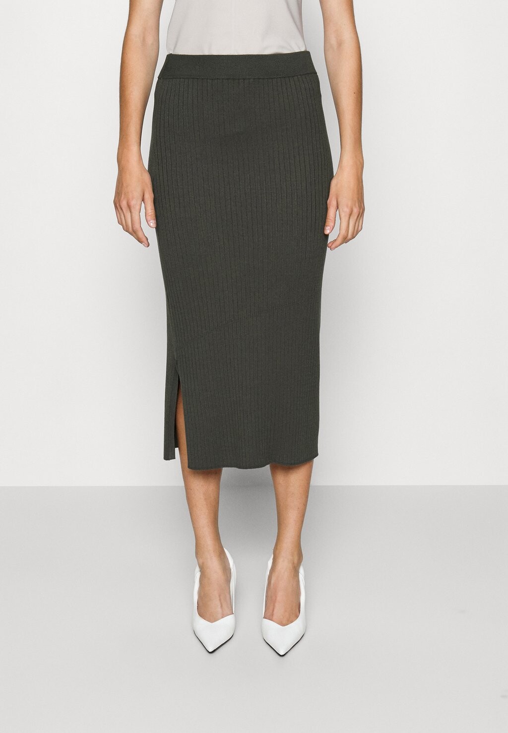 

Юбка-карандаш Max Mara Leisure, зеленый