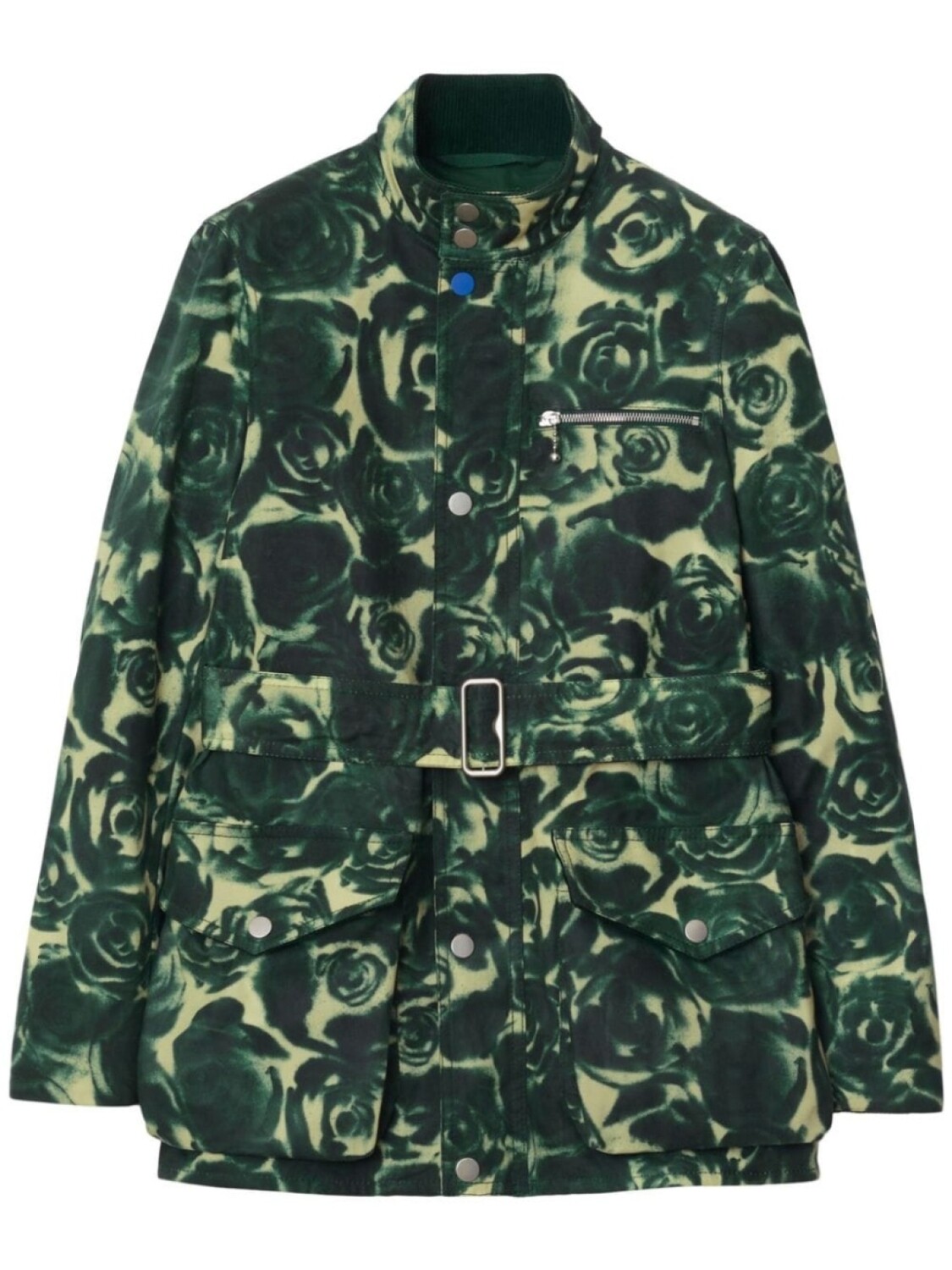 

Burberry куртка Rose Waxed, зеленый