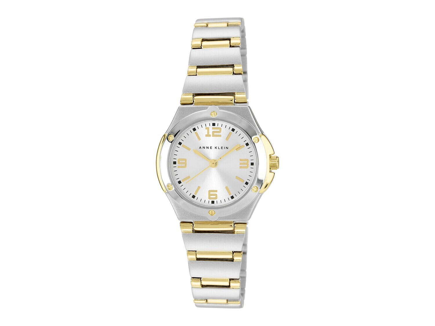 

Двухцветные часы Anne Klein – ФИНАЛЬНАЯ РАСПРОДАЖА, золотой/серебряный металлик