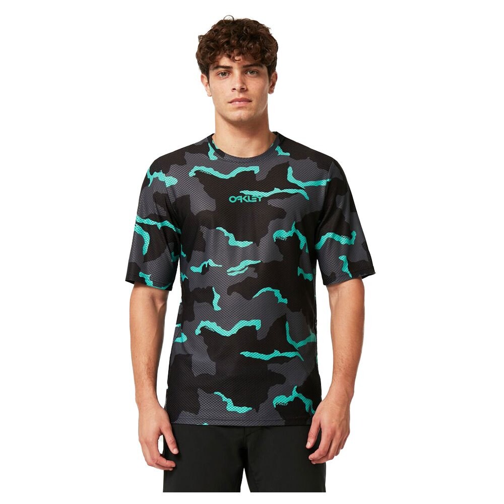 

Мотоджерси с коротким рукавом Oakley Ride Free, черный