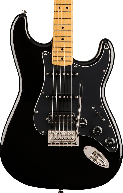 

Электрогитара Squier Classic Vibe '70s Stratocaster HSS, Maple Fingerboard, Black