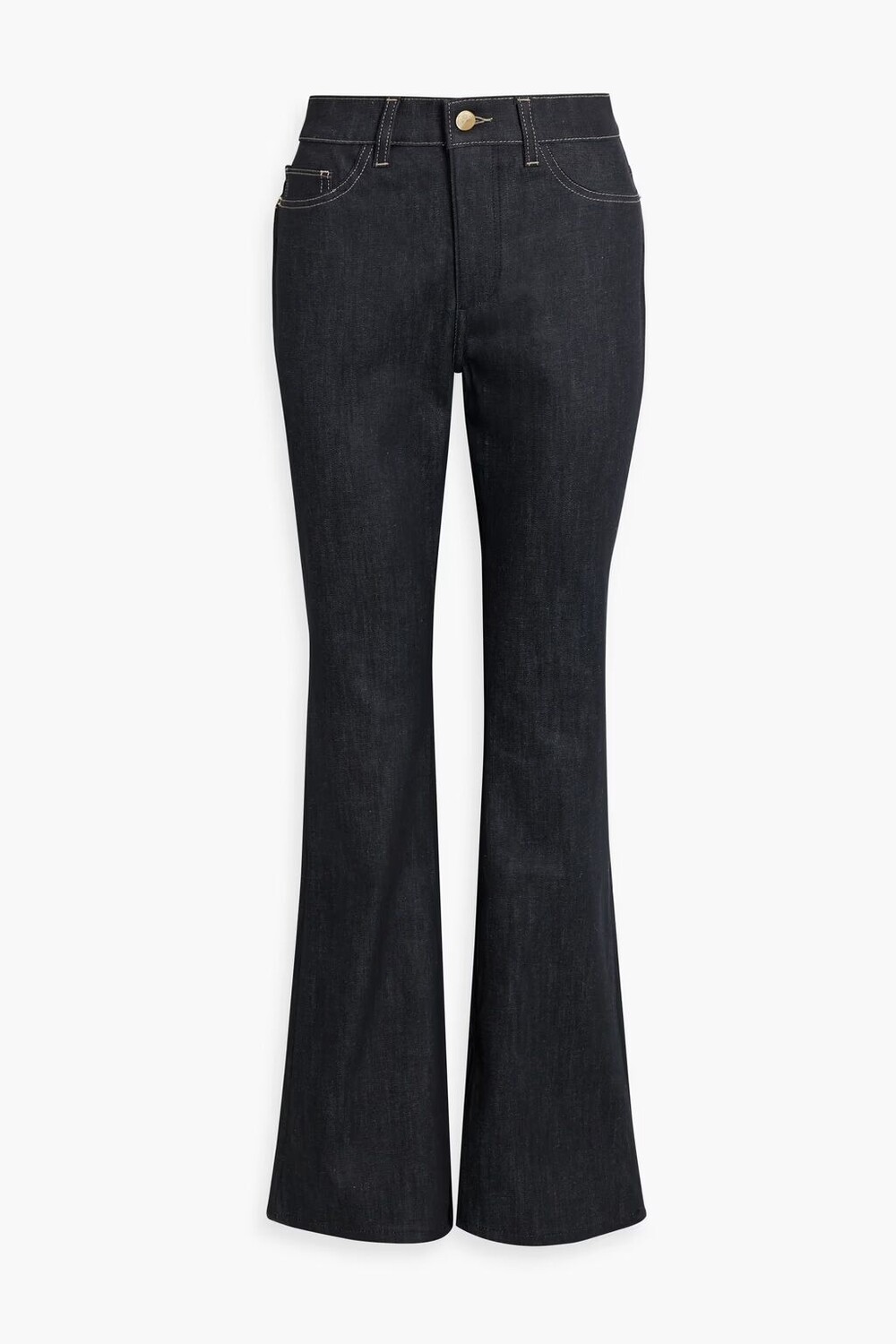 

Джинсы Bootcut с завышенной талией Dl1961, темный деним