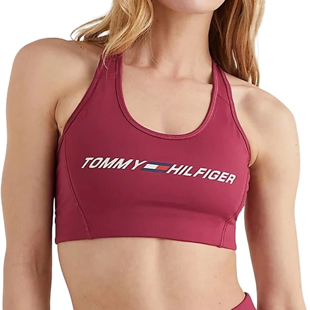 

Спортивный бюстгальтер Tommy Hilfiger Intensity, красный
