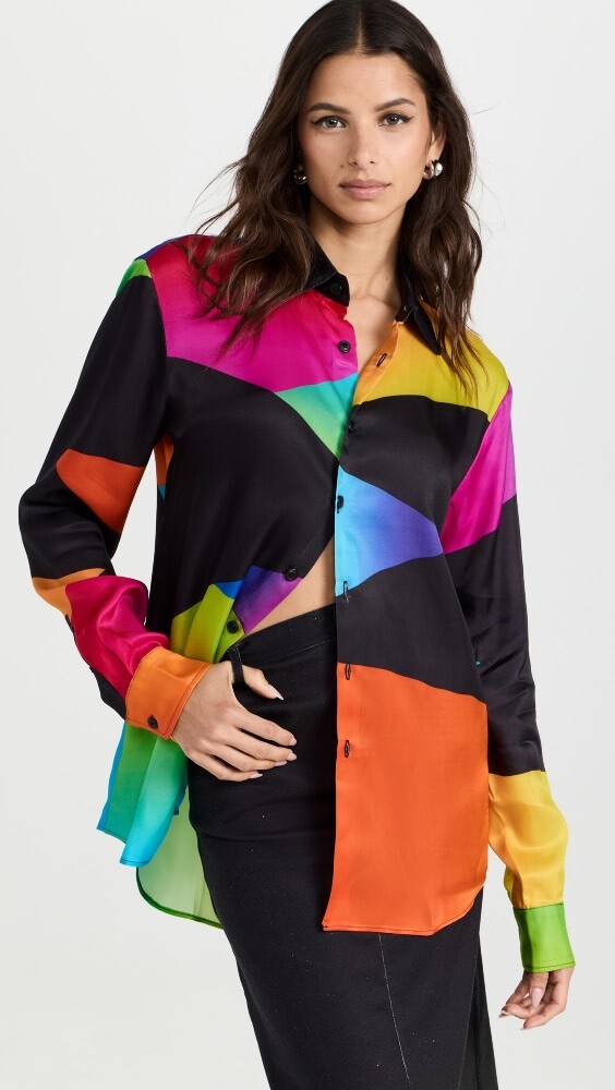 

Блуза BruceGlen Tetra Cupro Button Up