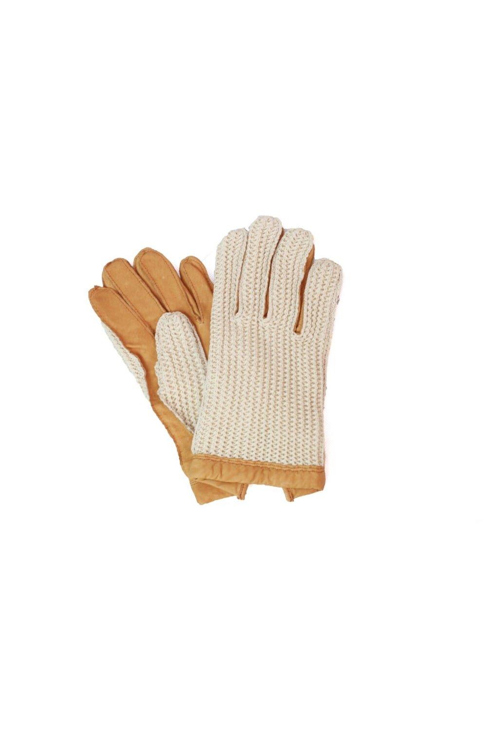 Перчатки для вождения крючком Eastern Counties Leather, коричневый классические кожаные зимние перчатки eastern counties leather коричневый
