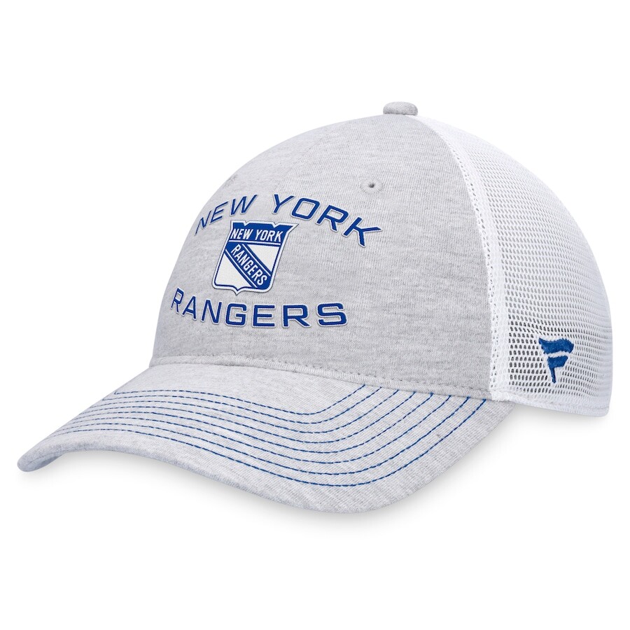

Бейсболка Fanatics Branded New York Rangers, серый